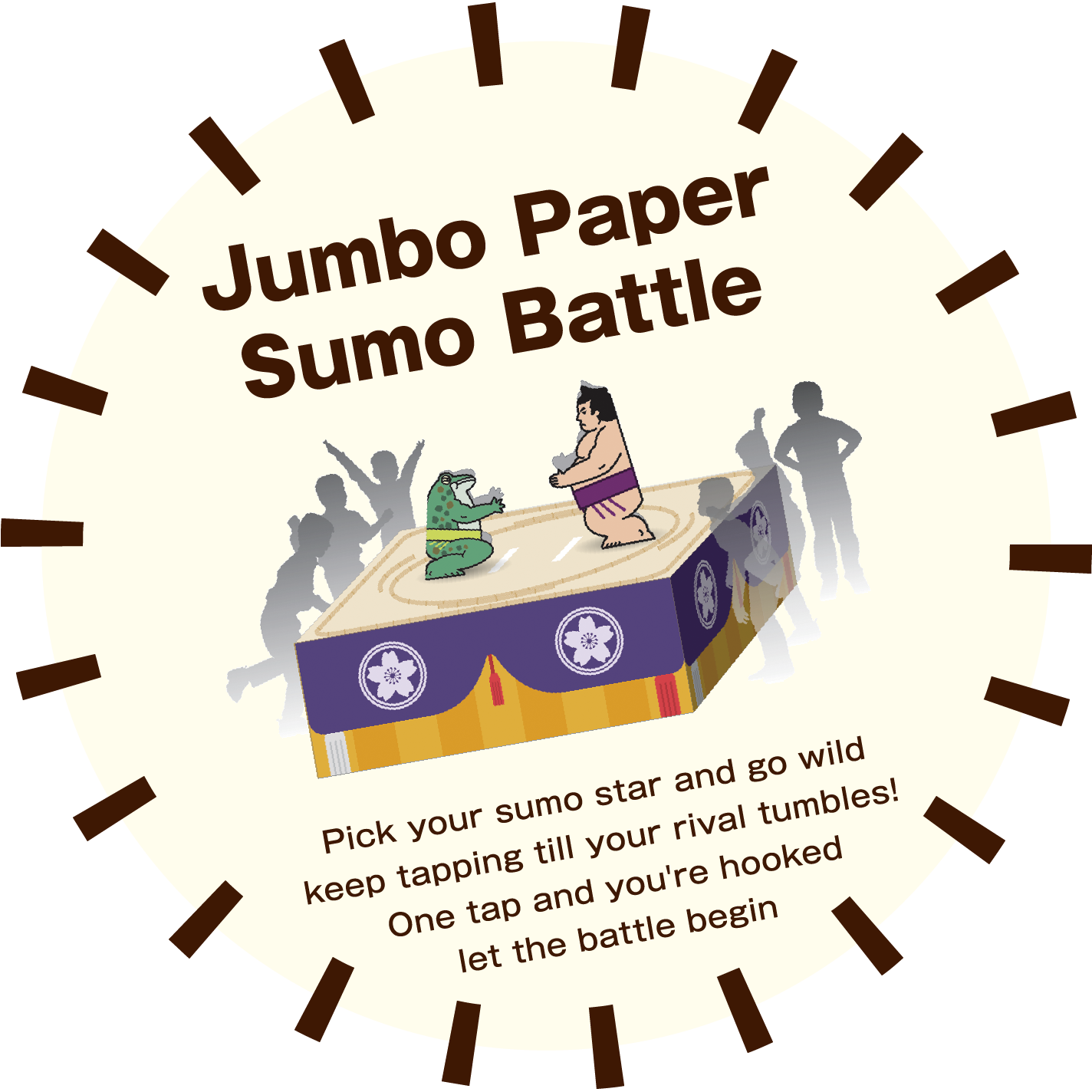 Jumbo Paper Sumo Battle